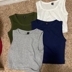 Four pack of tank tops